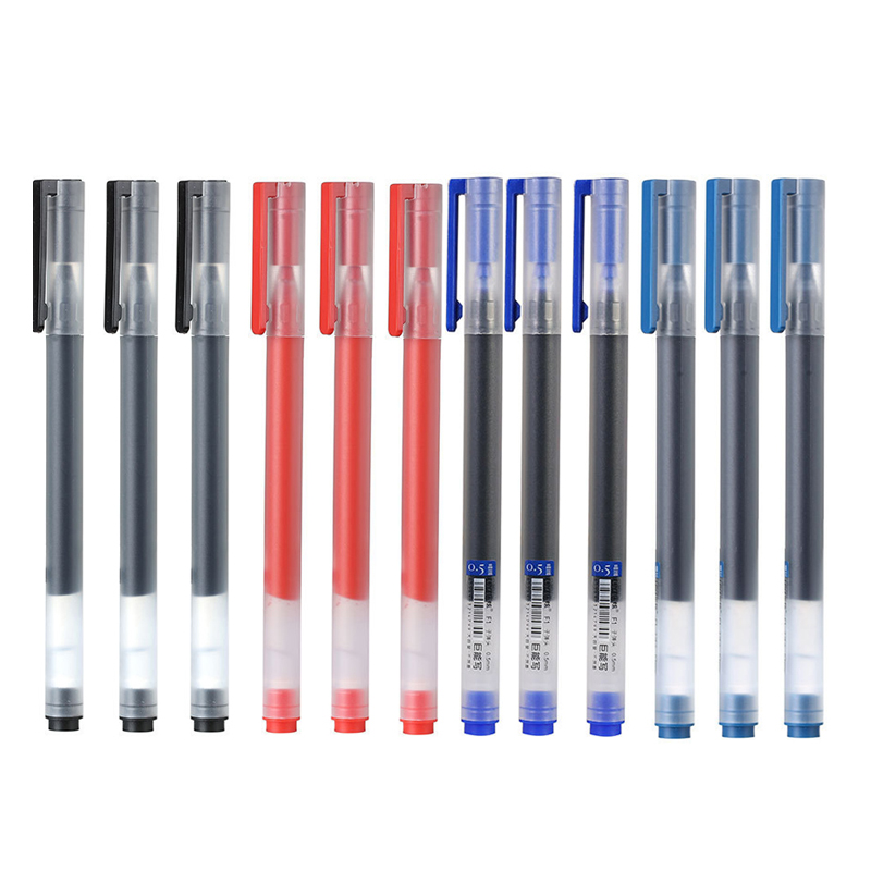 Stationery Supply Business - 12/6Pc/Lot Gel Pen 0.5MM Ink Super