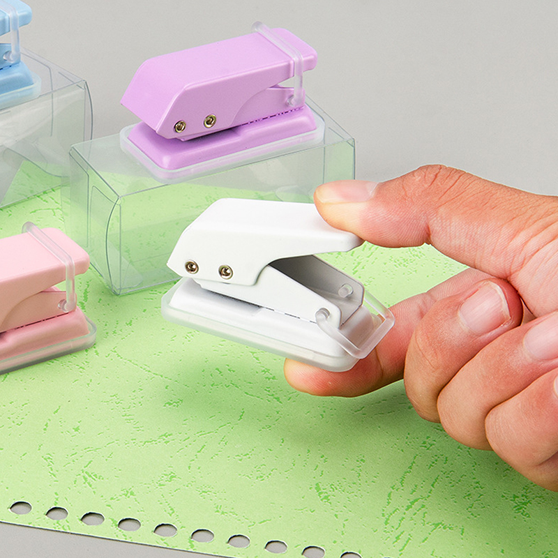 Mini Kawaii 1-Hole Paper Punch - Office Supply Office Stationery Items 评论和价格