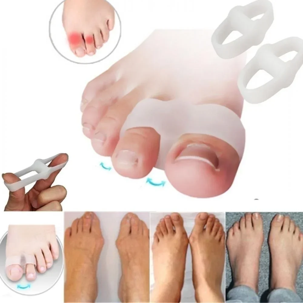2 Holes Bunion Corrector Pain  - Correction Fluid White 评论和价格