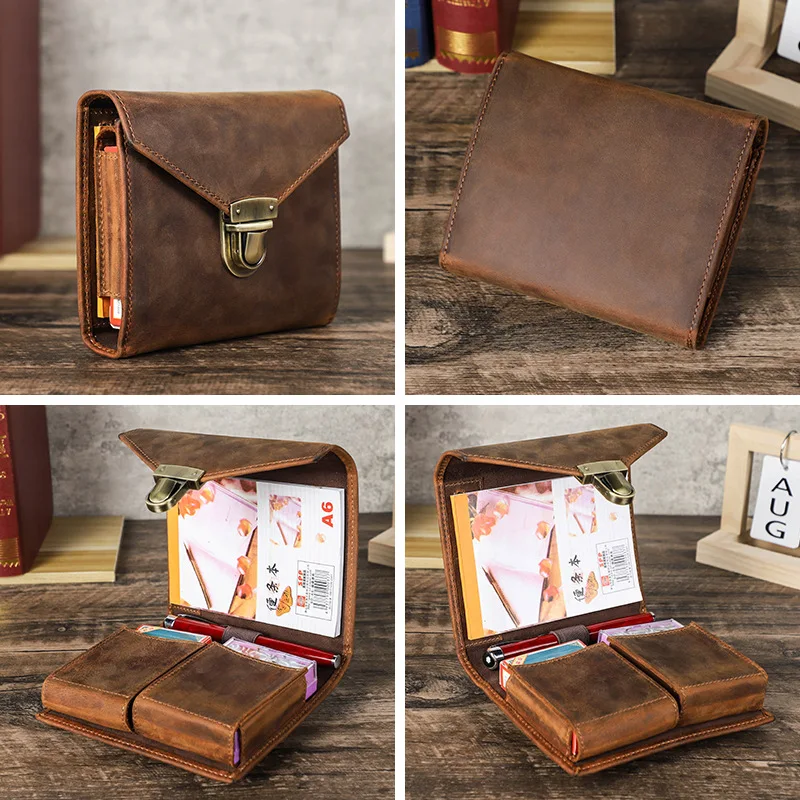 Luxury Retro Leather Notebook  - Stationery Supply Business 评论和价格