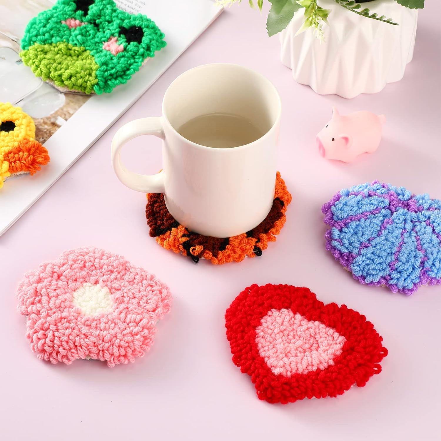 6pcs Punch Needle Embroidery K - Graph Paper Pad 评论和价格
