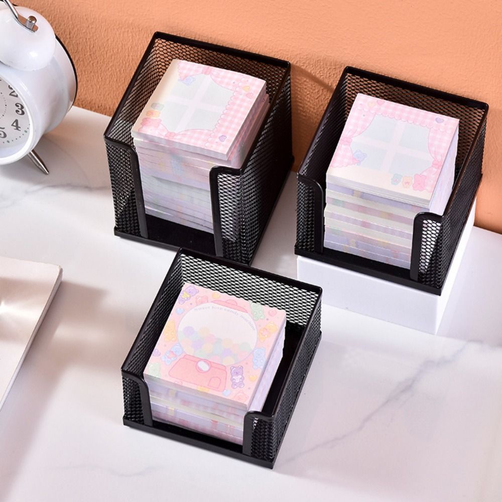 Black Mesh Paper Cube Mini Mem - Sticky Note Cube 评论和价格