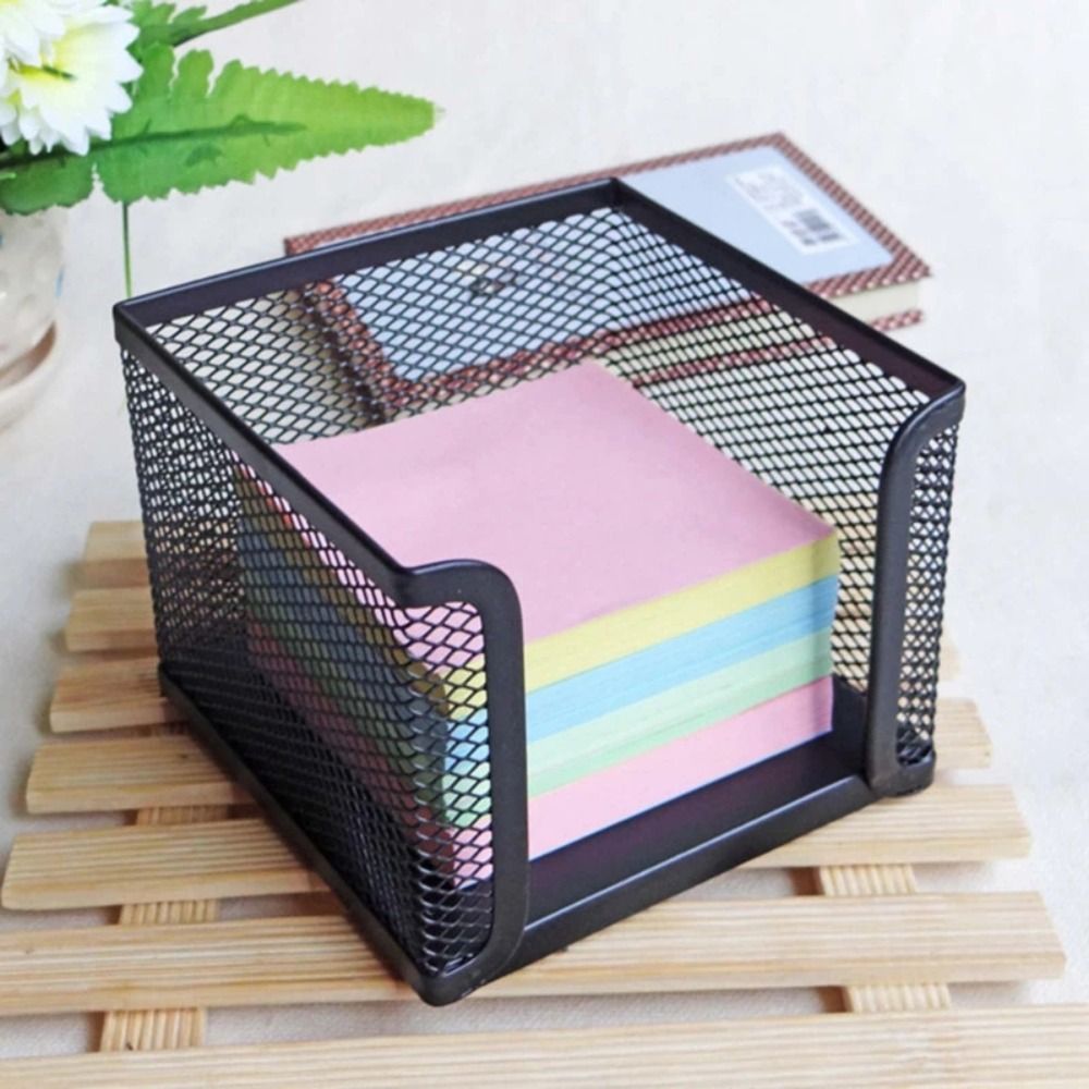 Black Mesh Paper Cube Mini Mem - Sticky Note Cube 评论和价格