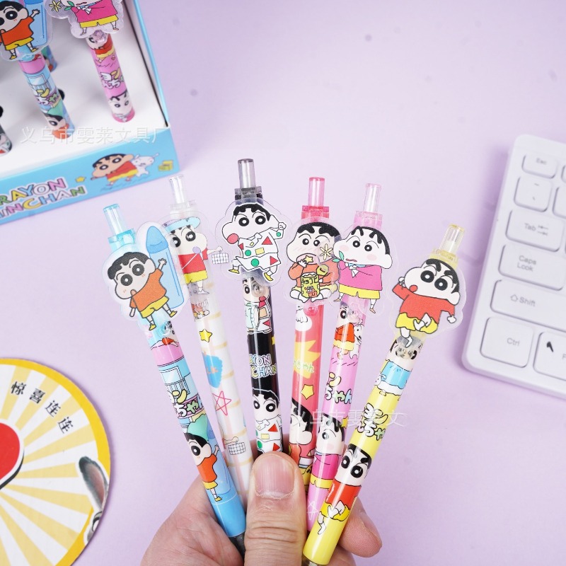 48pcs/box Crayon Shinchan Poin - Office Stationery And Supply 评论和价格