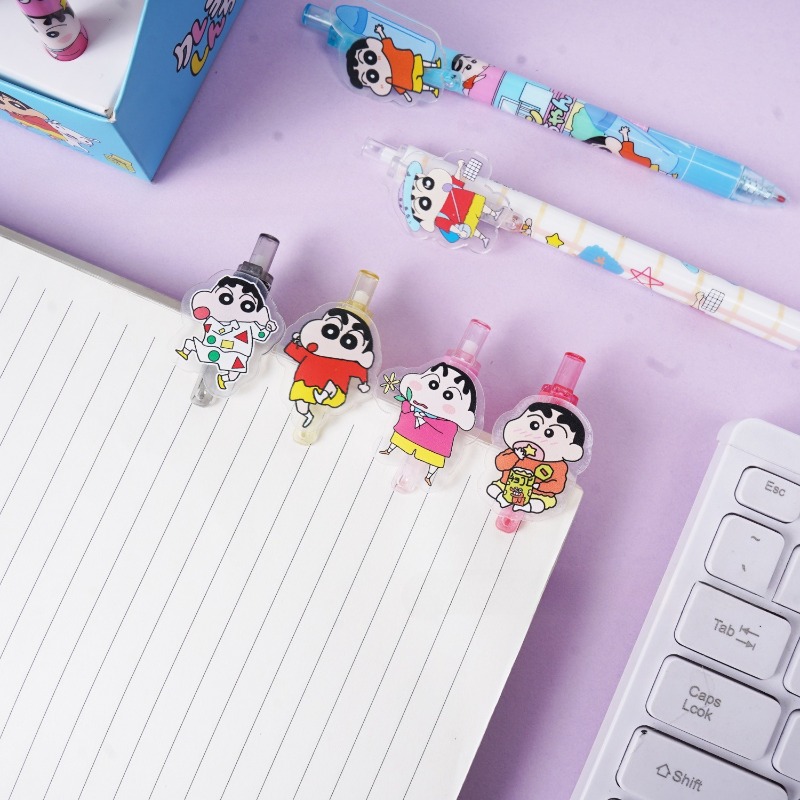 48pcs/box Crayon Shinchan Poin - Office Stationery And Supply 评论和价格