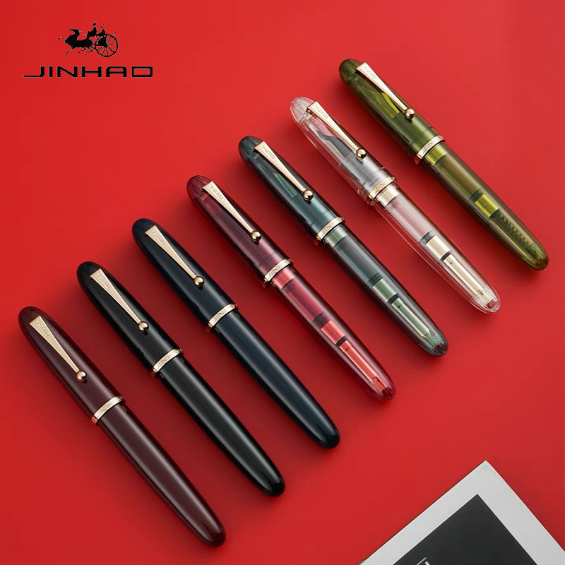 Jinhao 9019 Fountain Pen Trans - Stationery Supply Business 评论和价格