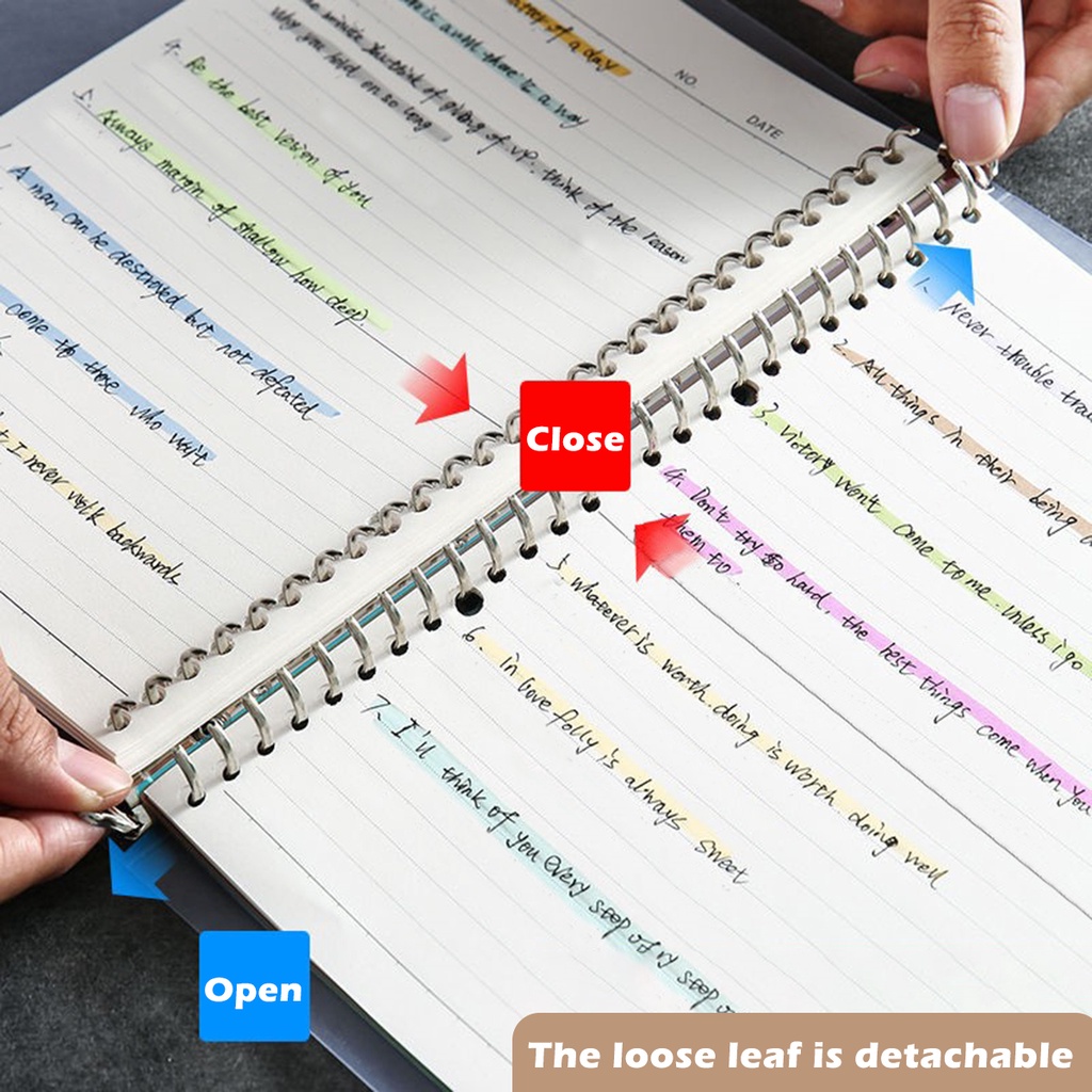 A5/B5/A4 Binder Notebooks Loos - Graph Paper Pad 评论和价格