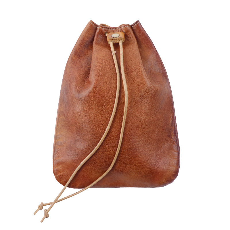 Handmade Retro Style Cowhide M - Tan Stationery & Office Supply 评论和价格