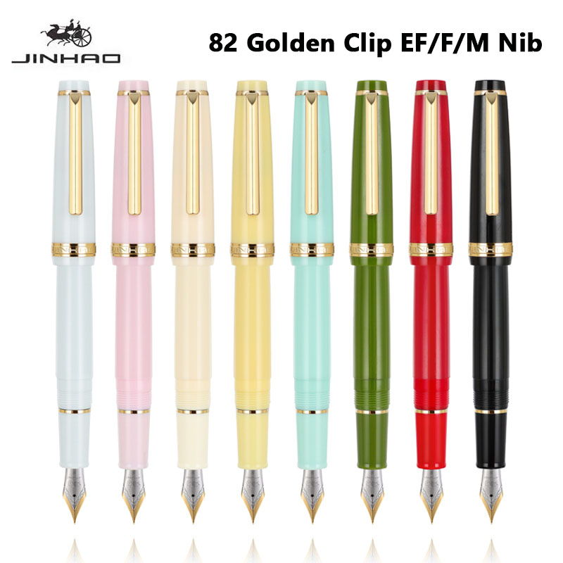 Jinhao 82 Fountain Pen Golden  - Stationery Supply Business 评论和价格