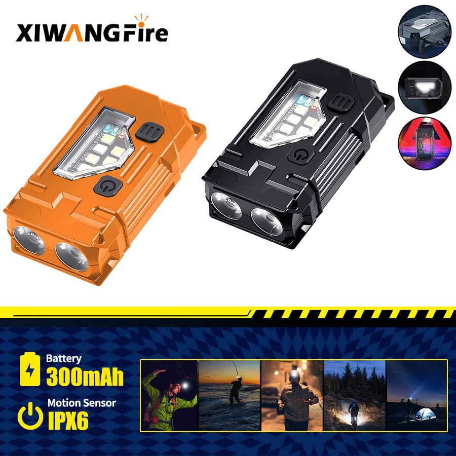 Mini Keychain EDC Flashlight - - Stationery Supply 评论和价格
