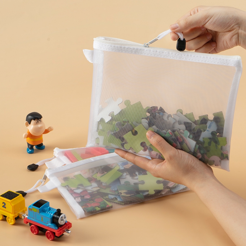 1-30 PCS Mesh Zipper File Bag  - Portfolio Folder Zip 评论和价格