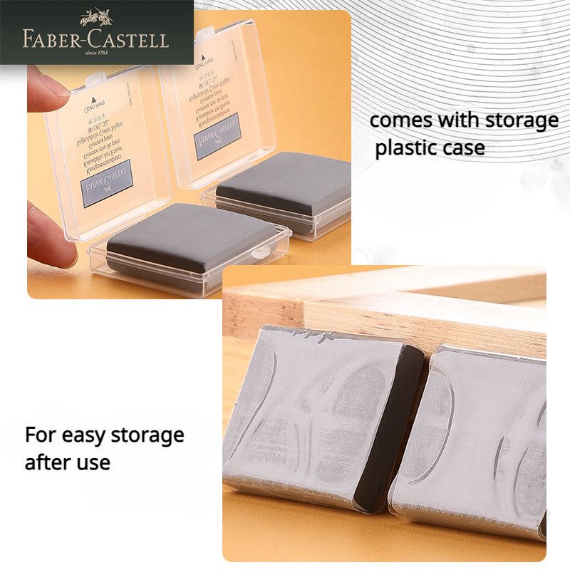 1Pc Faber-Castell  Drawing Art - Rubber Eraser Kneaded 评论和价格