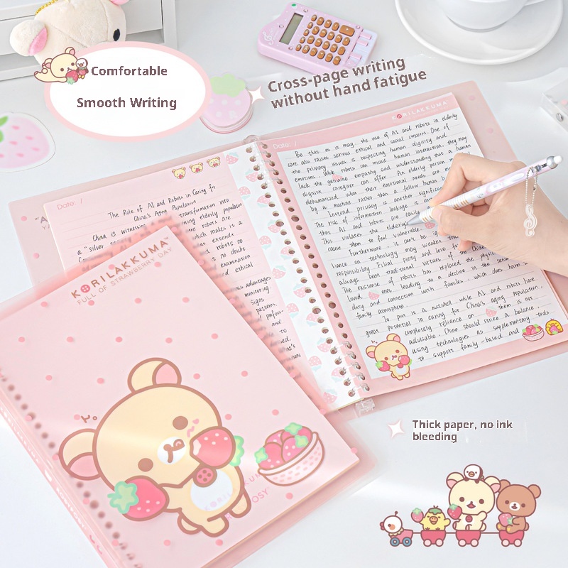 Rosyposy Korilakkuma Strawberr - Graph Paper Pad 评论和价格