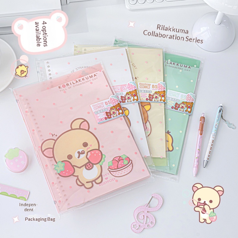 Rosyposy Korilakkuma Strawberr - Graph Paper Pad 评论和价格