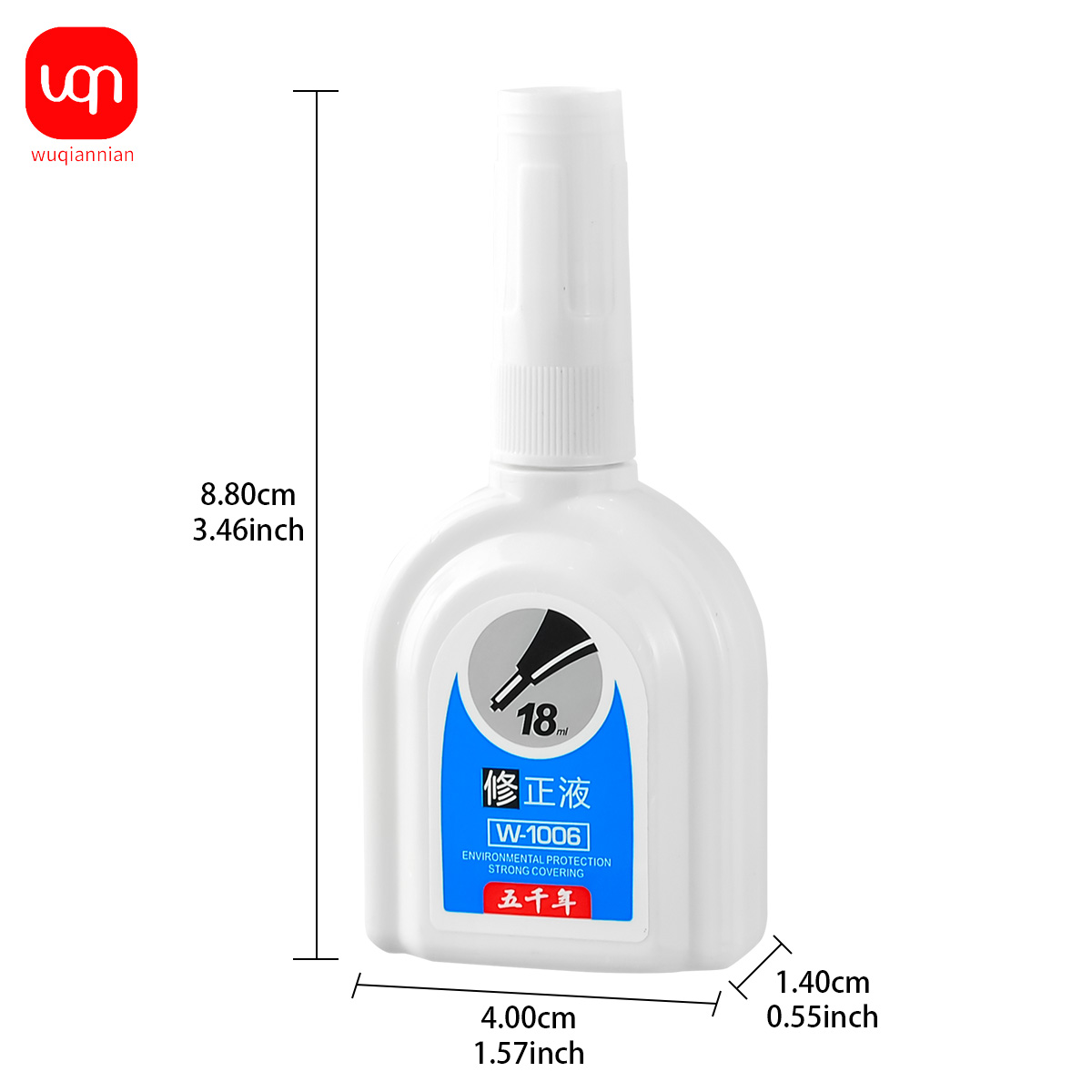 WQN-1/3/6PCS Simple White Corr - Correction Fluid White 评论和价格