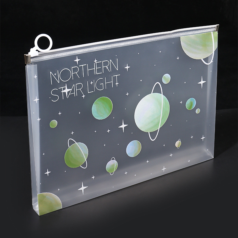 4/12pcs A4 Space Zipper Folder - Office Stationery And Supply 评论和价格