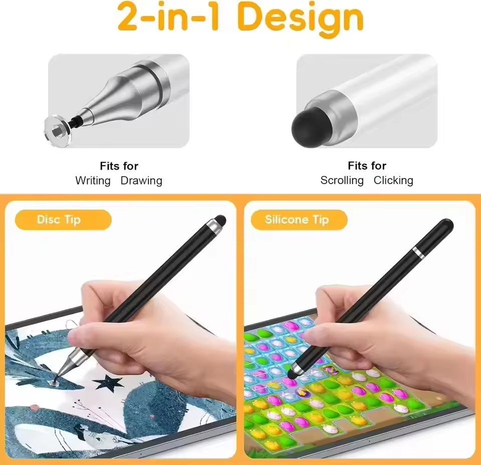 2 in 1 Universal Stylus Pen Fo - Stationery Supply 评论和价格
