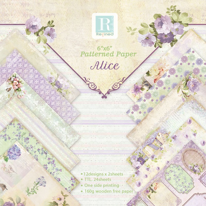 Alinacutle Junkjournal Flower  - Graph Paper Pad 评论和价格